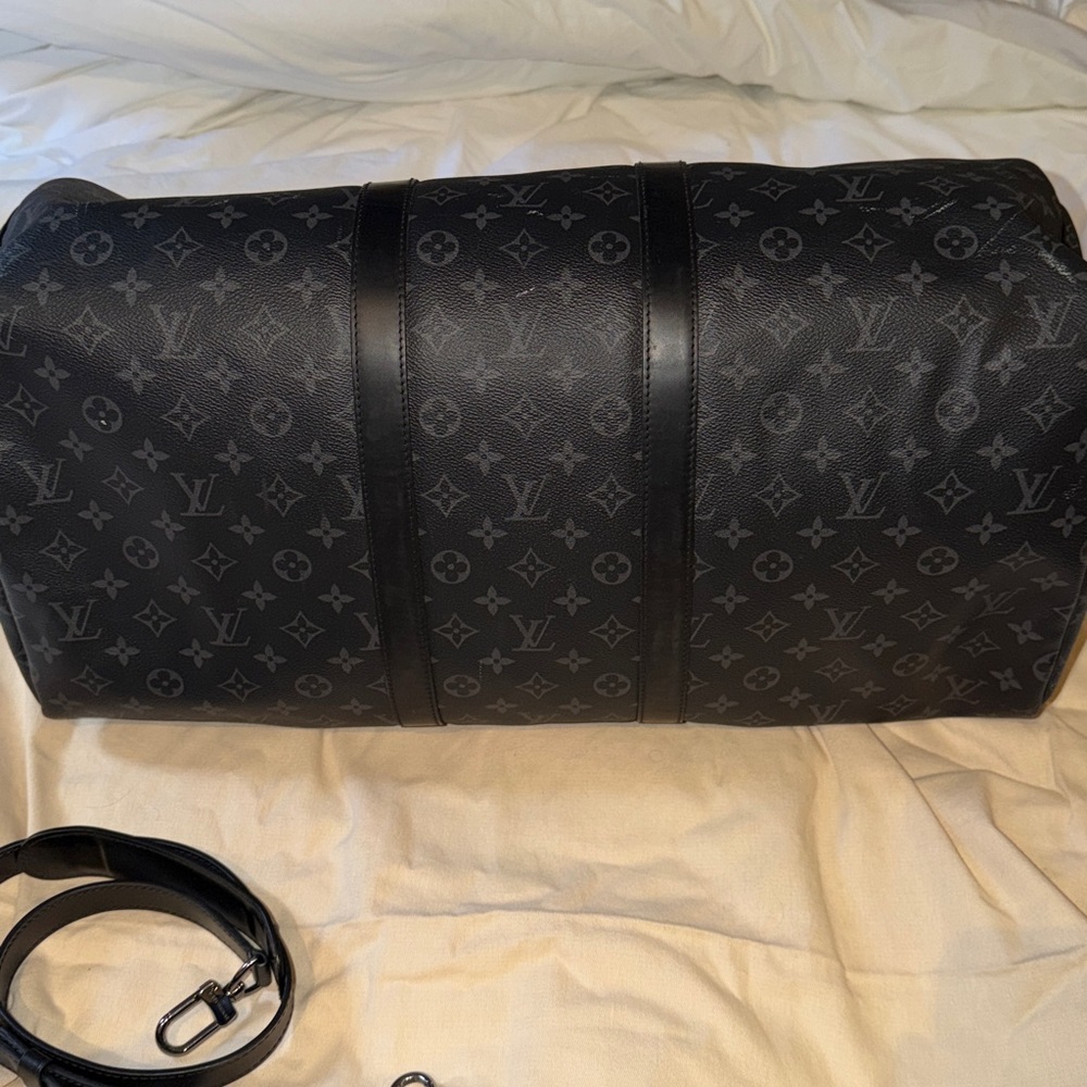Louis Vuitton Monogram Eclipse Keepall 55 - image 3